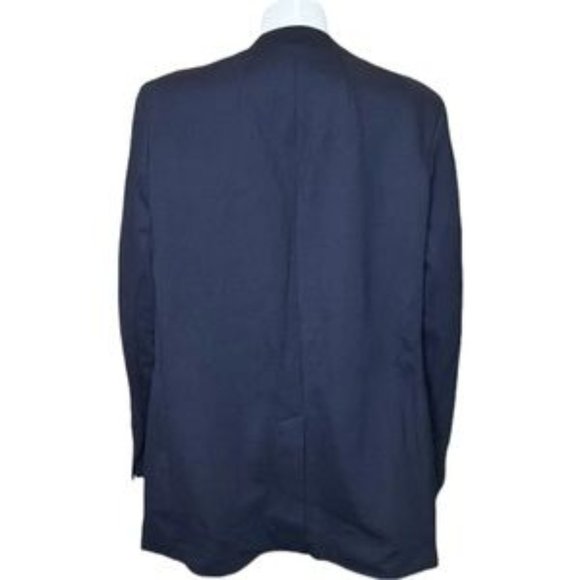 XL Spanx Navy Collarless Blazer - Picture 2 of 3